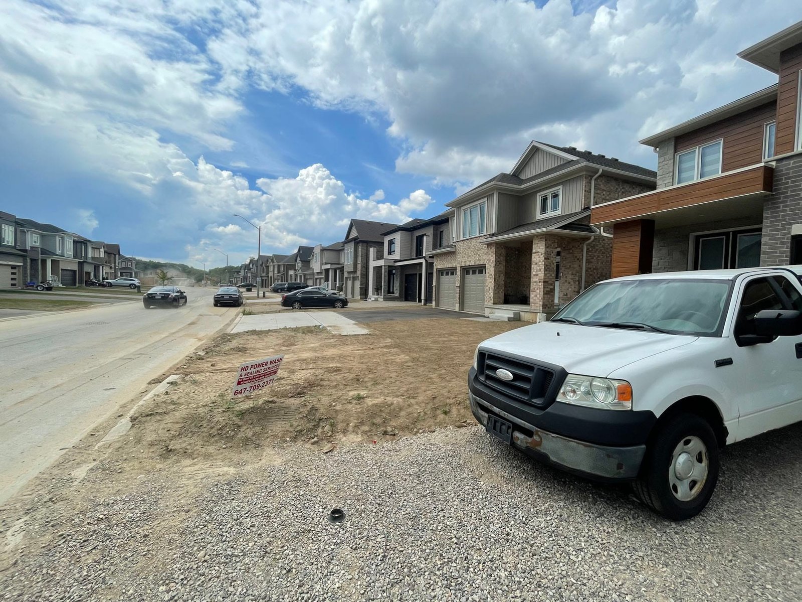 Sub housing division sod installation in Cambridge