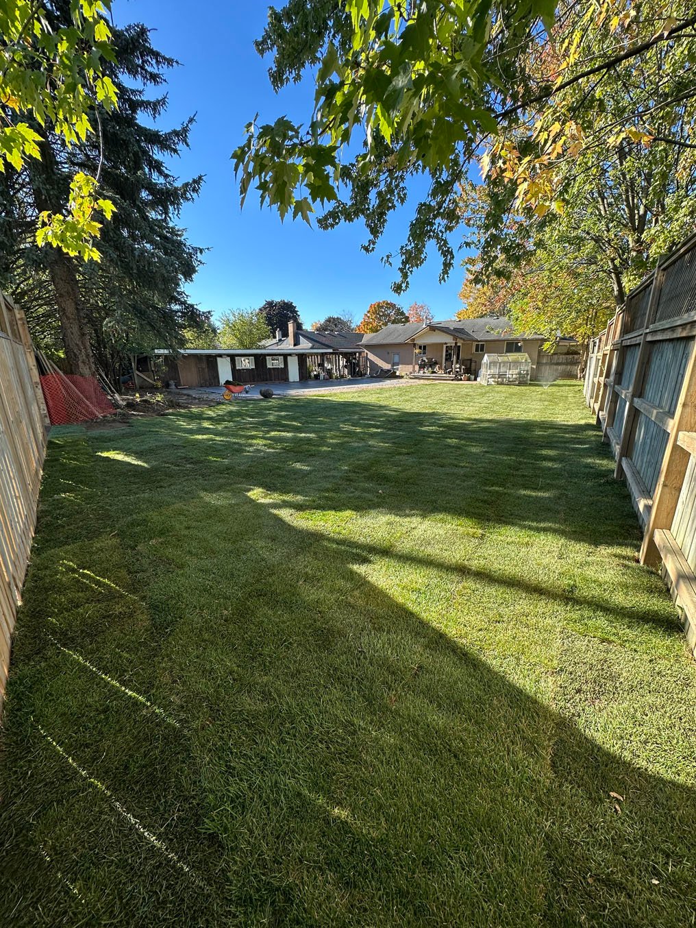 Sod installation finished with grub control