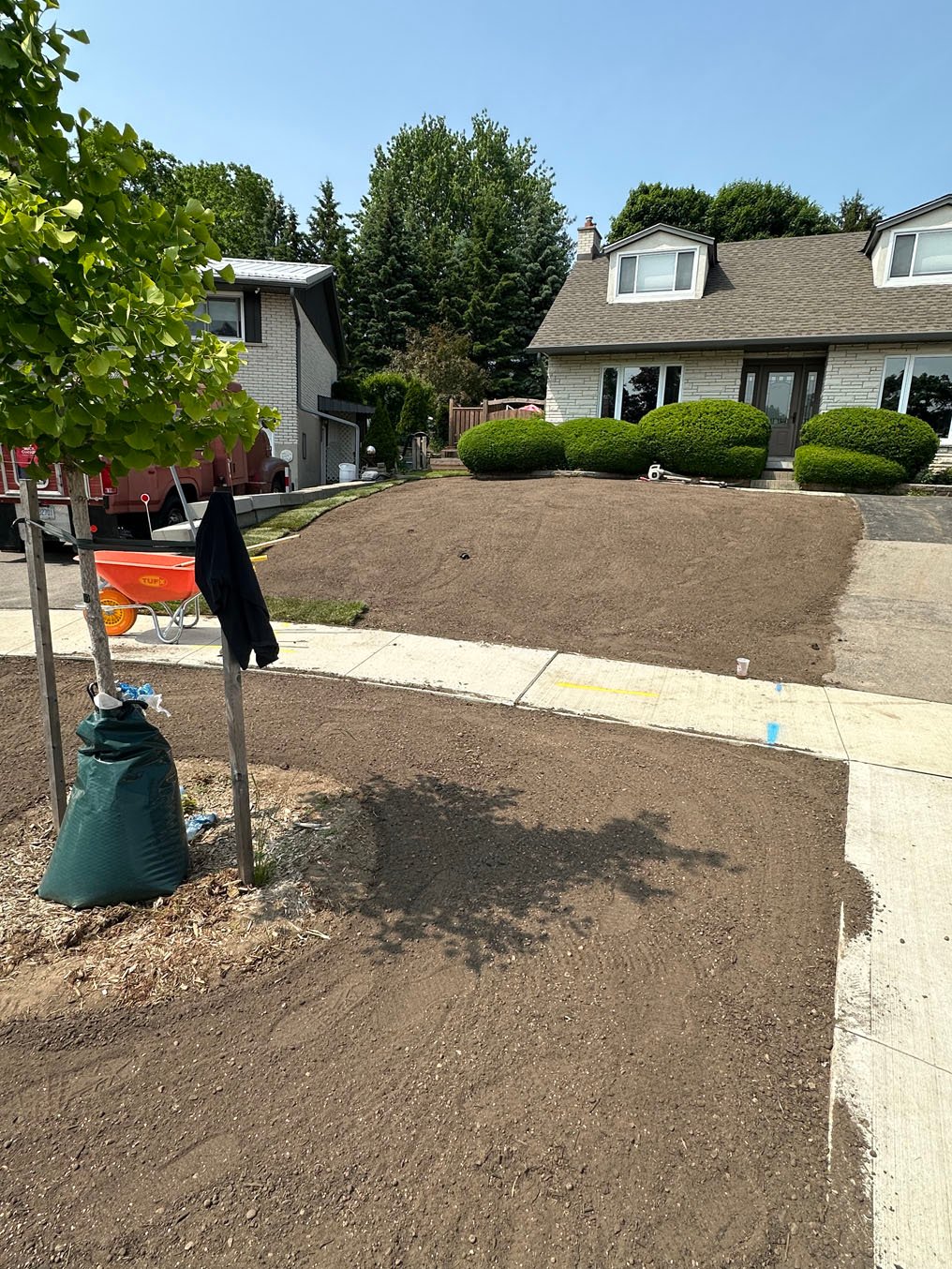 Lawn grading in kitchener