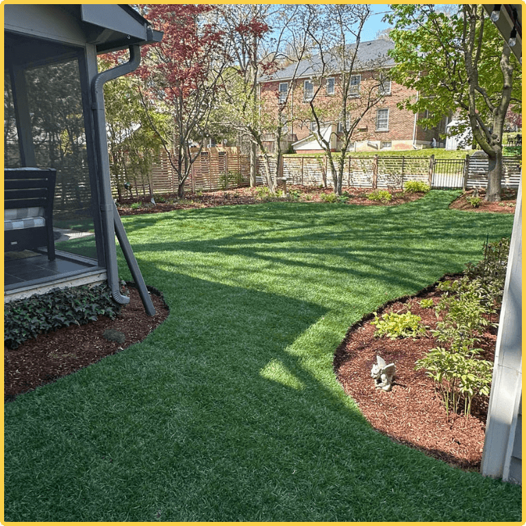 Premium sod installation