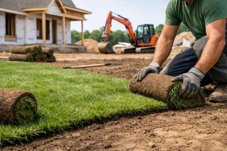 How to Replace Grass After Construction