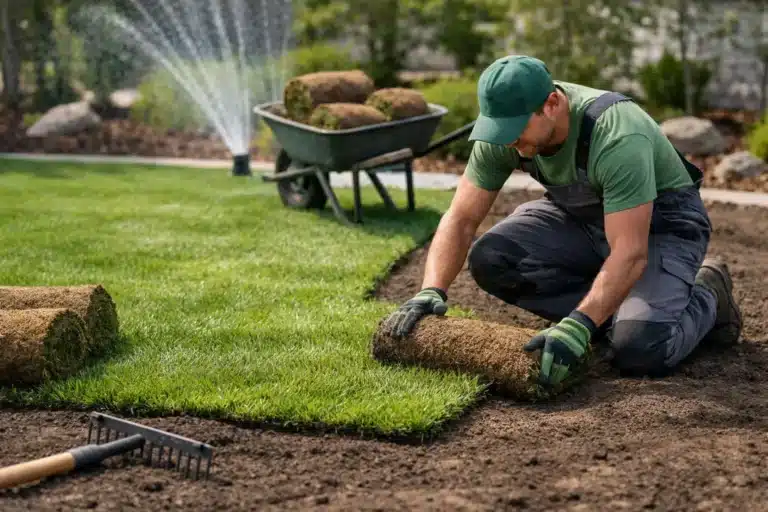 New Lawn Installation Service That Lasts