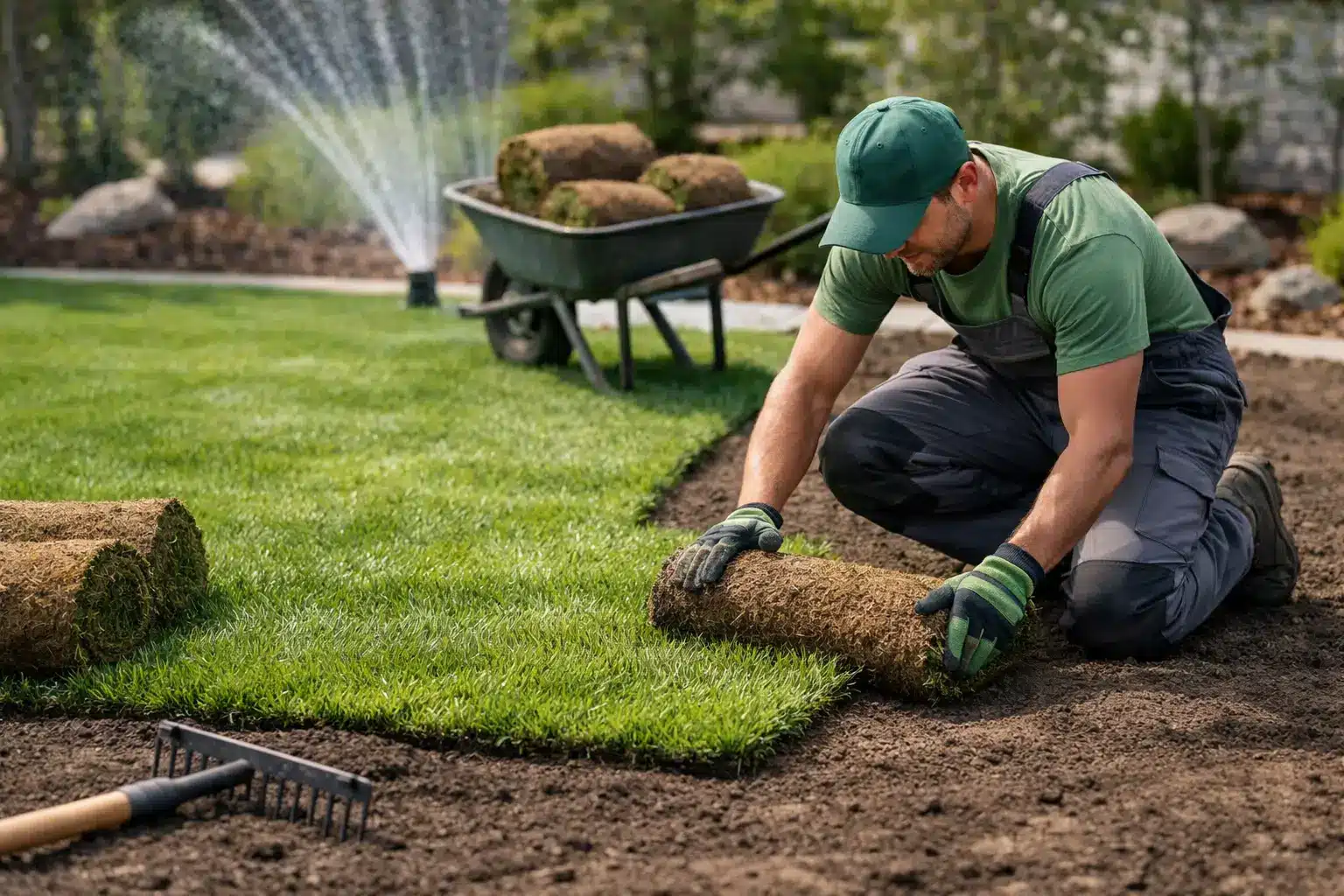 New Lawn Installation Service That Lasts