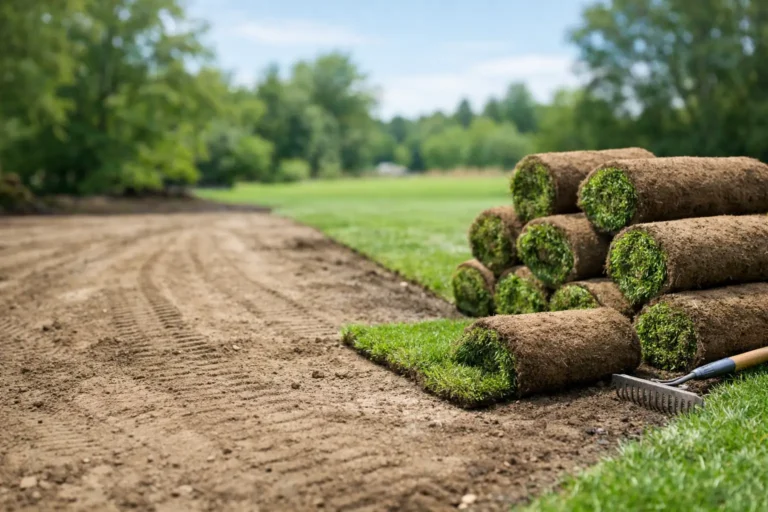 Why Grading Before Sod Installation Matters