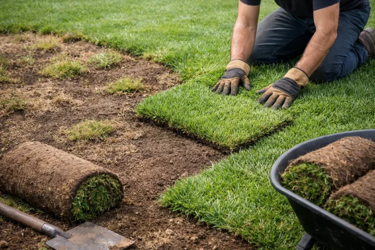 How to Repair Patchy Lawn With Sod