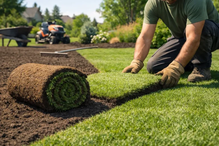 Sod Installation Kitchener Waterloo Done Right