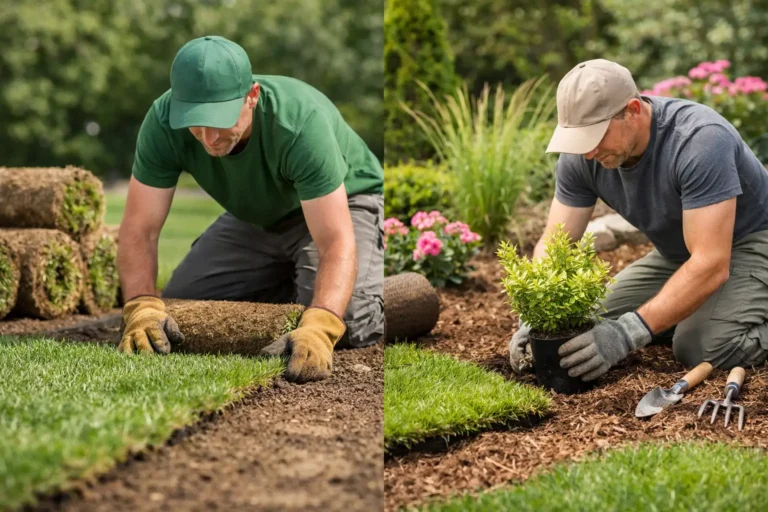 Sod Specialist Versus Landscaper