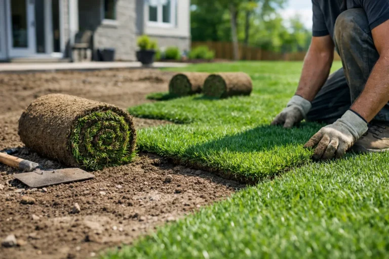 Best Lawn Fix After Construction Is Fresh Sod