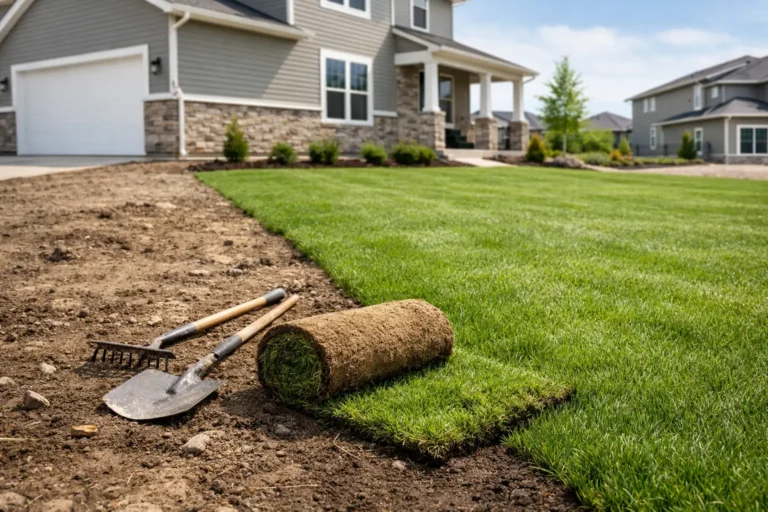 Builder Lot Lawn Restoration That Holds Up