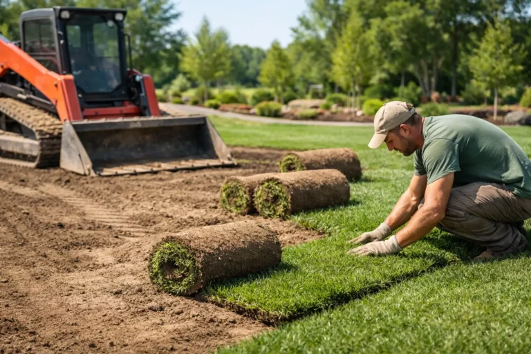 Grading and Sod Services That Actually Last