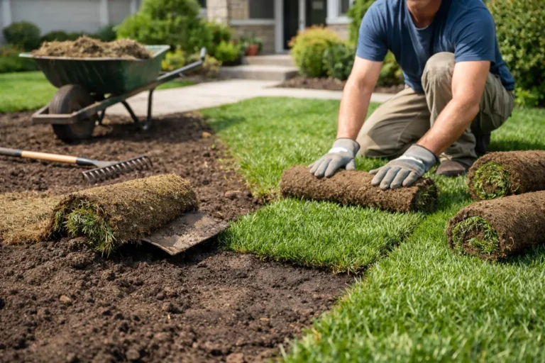 Replace Your Front Lawn Quickly and Properly