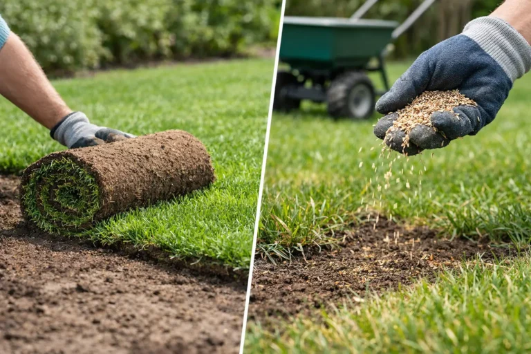 Sod Replacement Versus Overseeding Compared