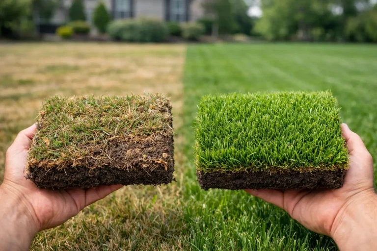 Builder Grade vs Premium Sod: What Pays Off?