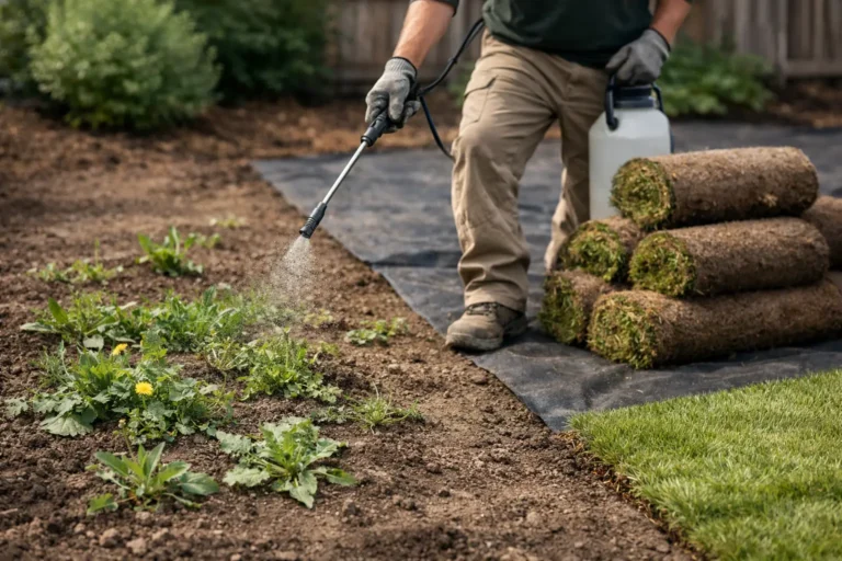 How to Stop Weeds Before Laying Sod Properly