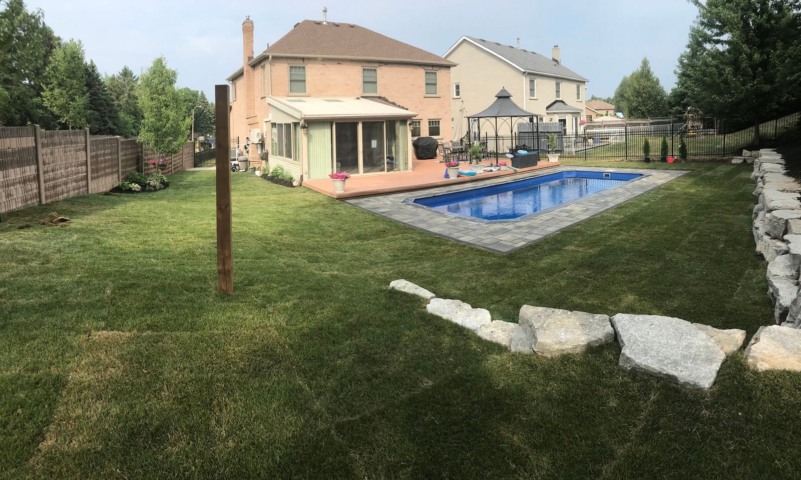 Sod Installation Hespeler 4 Professional sod installation and turf delivery in Hespeler, Cambridge.