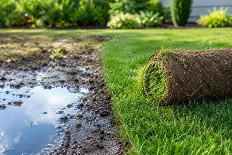 Can Sod Fix Drainage? What a New Lawn Can’t Do
